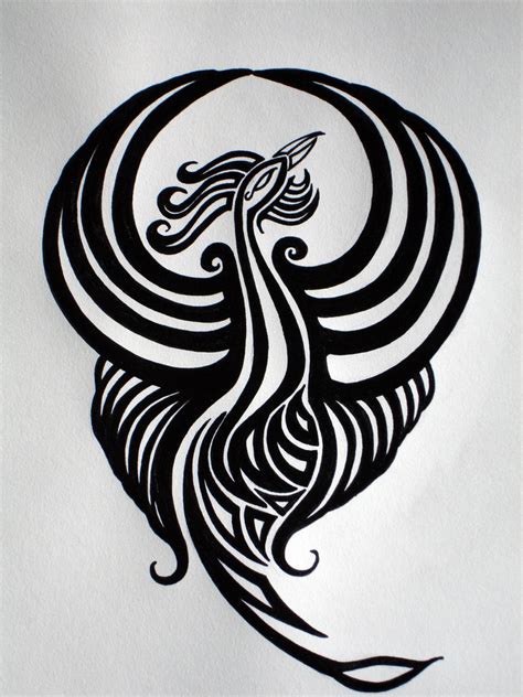 Black and White Bird Tattoo by Earlymorningdarkness on DeviantArt