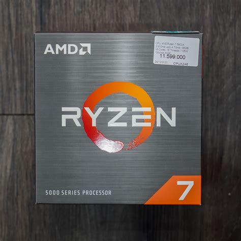 CPU AMD Ryzen 7 5800X Chính Hãng | Sức Mạnh Gaming Tuyệt Đối