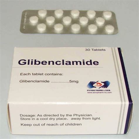 Glibenclamide 5mg Tablets - Rosheta