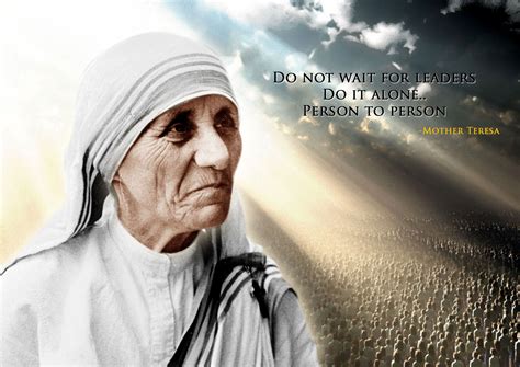 5 Of Mother Teresa's Most Impactful Quotes | Mother teresa, Mother teresa quotes, Teresa