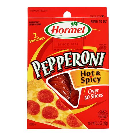 Hormel Hot & Spicy Pepperoni, 3.5 oz - Walmart.com