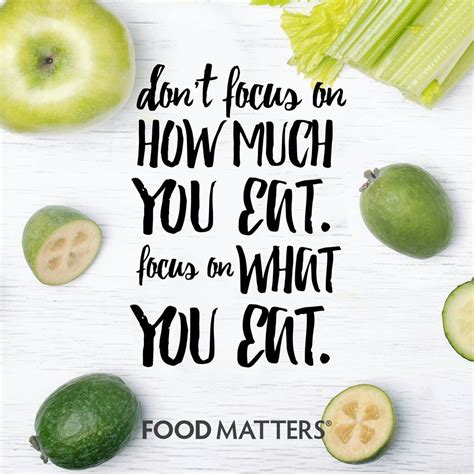 Pin by Julie Sestan on Food Realities & Recommendations | Healthy food quotes, Healthy quotes ...