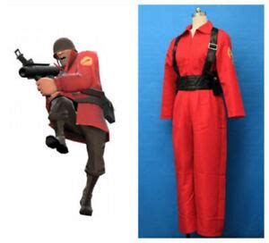 Hot Team fortress 2 Red Pyro Cosplay Costume {Free shipping} | eBay