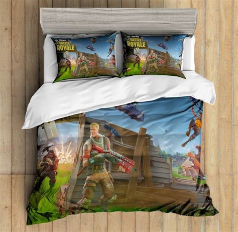 3D Custom Fortnite Bedding Set Duvet Cover Set Bedroom Set Bedlinen | Duvet cover sets, Bed ...