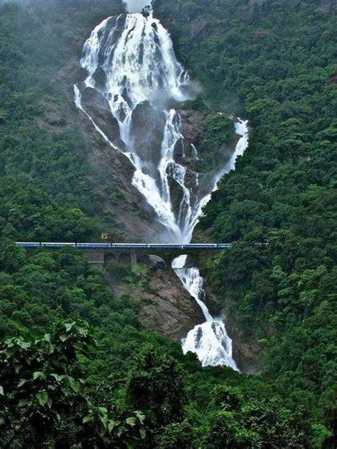 Dudhsagar waterfalls, Goa - Bharat : r/IncredibleIndia