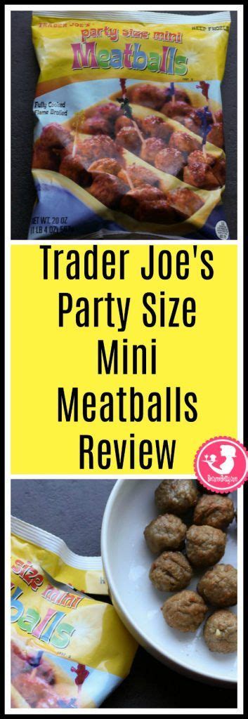 Trader Joe's Party Size Mini Meatballs | BecomeBetty.com Trader Joe's ...