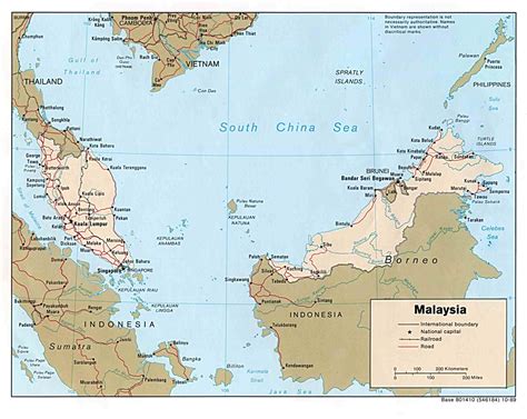 Malaysia Country Maps