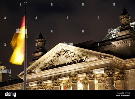 berlin reichstag night Stock Photo - Alamy