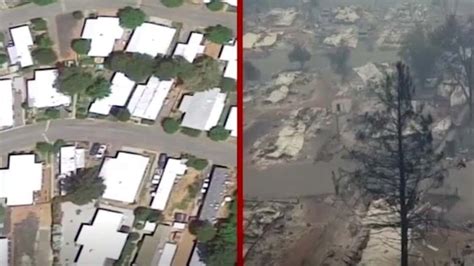 Before-and-After Video of Paradise, California, Is Gut-Wrenching - Videos from The Weather Channel