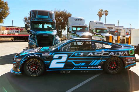 Team Penske Makes NASCAR History With Electric Truck - FanBuzz