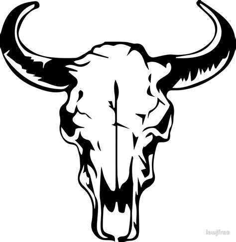 Bull Skull Drawing at GetDrawings | Free download