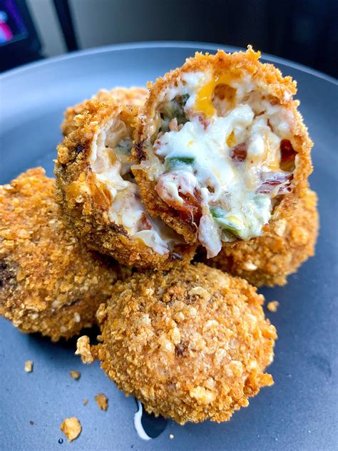 Keto Fried Bacon Jalapeño Poppers Cheese Bites | FINDINGKATIED | Copy ...