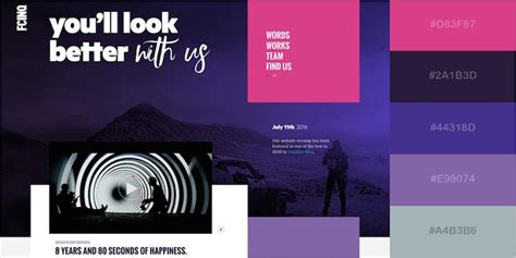 29 Beautiful Color Schemes From Award-Winning Websites