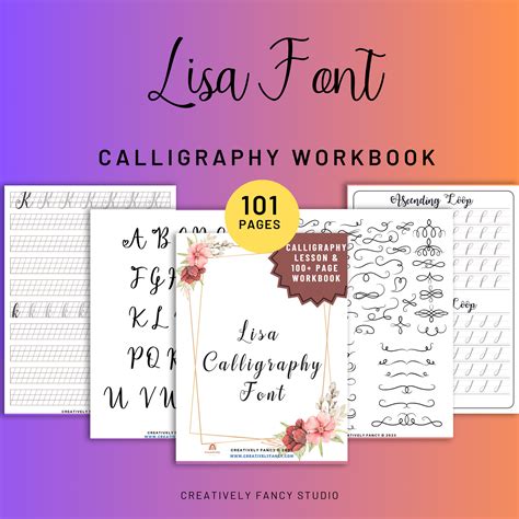 Marisol Font Calligraphy Workbook - Calligraphy Instructions ...