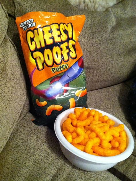 From the Ponder Couch: Yeah, I want Cheesy Poofs...