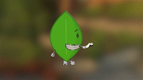 leafty bfdi - Download Free 3D model by MrScottyPieey [596bdea] - Sketchfab
