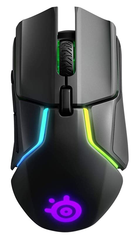 SteelSeries Rival 650 Wireless Dual Optical Sensor RGB Gaming Mouse ...