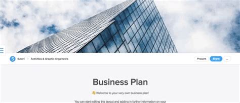 Business Plan Template