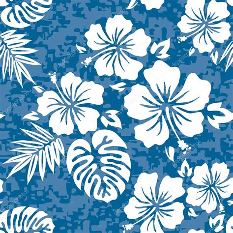 Aloha Hawaiian Shirt Pattern Stock Vector by ©junglebay 37091809