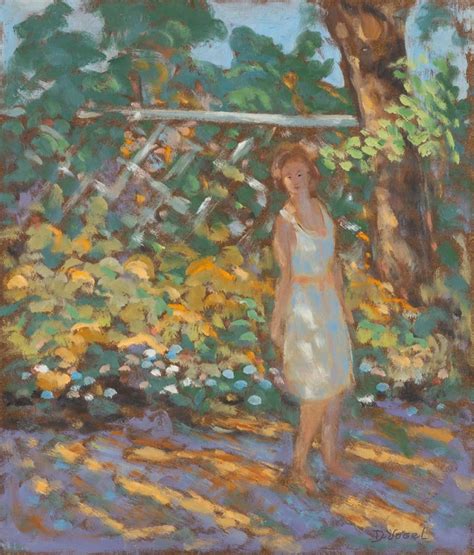 Donald S. Vogel - Figure in Garden For Sale at 1stDibs | donald vogel ...