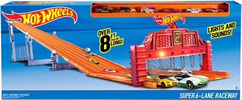 Hot Wheels Super 6-lane Raceway - Buy Online in UAE. | Toys And Games ...