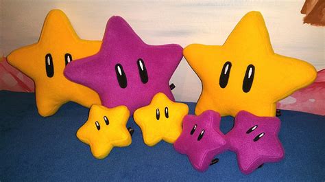 Mario Super Star Plush - Etsy