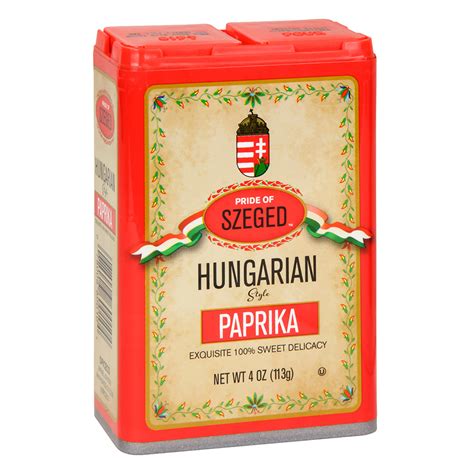 Szeged Sweet Hungarian Paprika 4 Oz Tin | Nassau Candy