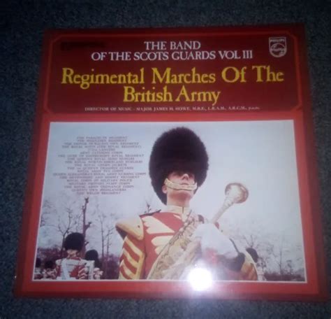 REGIMENTAL MARCHES OF the British Army 1968 vinyl LP vol 3 Band of Scots Guards EUR 4,11 ...