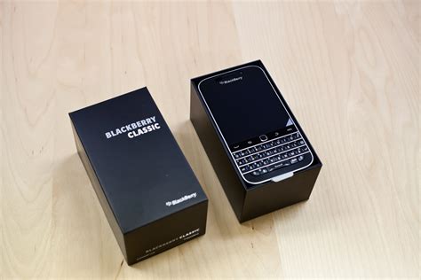 BlackBerry Classic, the long-awaited BlackBerry fan, has arrived, and I ...