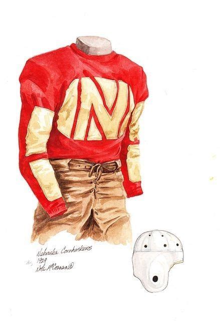 University of Nebraska Cornhuskers Football Uniform and Team History ...