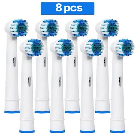 Replacement Toothbrush Heads for Braun Oral-b (8 Pcs) - Walmart.com ...