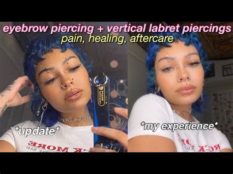 Vertical Labret Piercing - VidoEmo - Emotional Video Unity