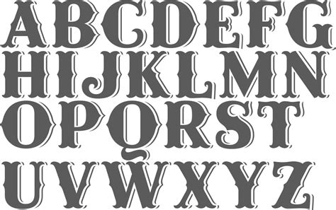 MyFonts: Wild West typefaces