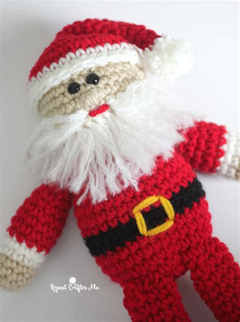 Crochet Santa Claus - Repeat Crafter Me