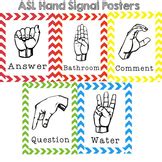 Asl Hand Signals Teaching Resources | Teachers Pay Teachers