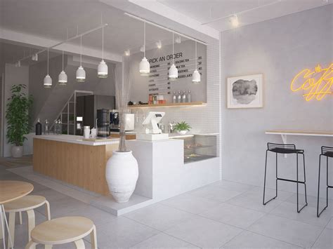 Zen Minimalism Coffee - Semanan, Jakarta on Behance | Cafe interior ...