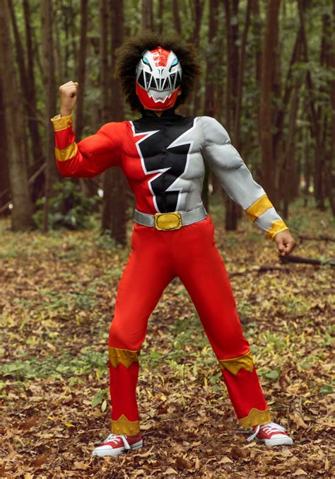 Power Rangers Dino Fury Red Ranger Kid's Costume