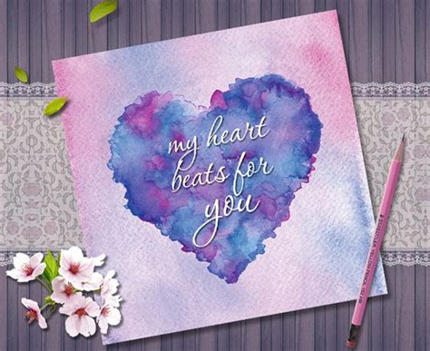 Romantic Greeting Card - 7+ Examples