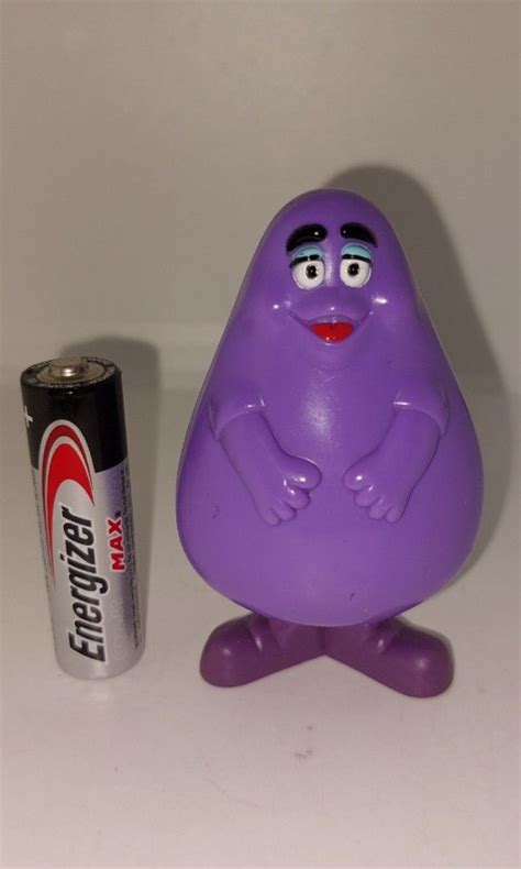 2000 Mcdonald's Happy Meal Grimace Collectible Plastic Toy Figure Mcdo Collection, Hobbies ...