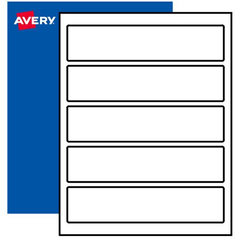 Avery 2 Inch Square Label Template