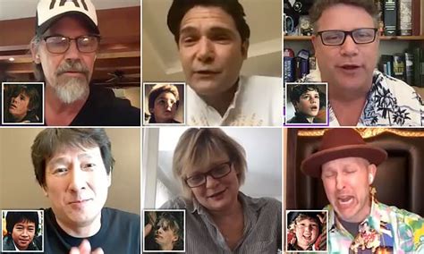 The Goonies cast reunite for Josh Gad