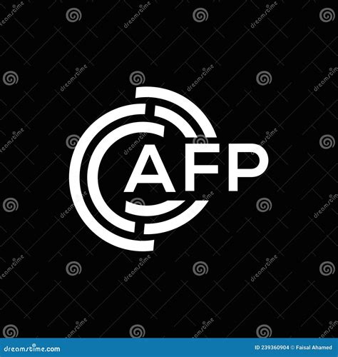 AFP Letter Logo Design on Black Background. AFP Creative Initials Letter Logo Concept. AFP ...