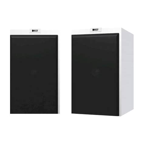 KEF Q Series 6.5" 2-Way Bookshelf Speakers (Pair) Satin White Q350WH ...