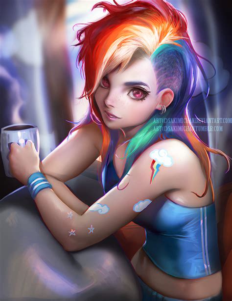 Rainbow Dash - My Little Pony - Image by Sakimichan #1880339 - Zerochan Anime Image Board