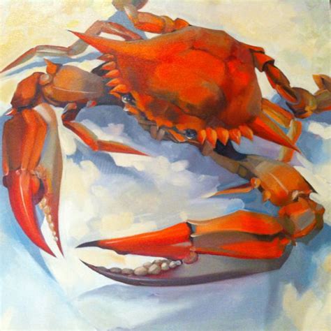 Pin by Lagniappe Shoppe on My Style | Crab art, Crab painting, Louisiana art