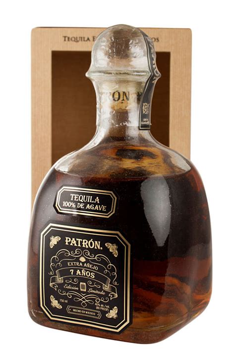 Patron Extra Anejo 7 Year Old Tequila