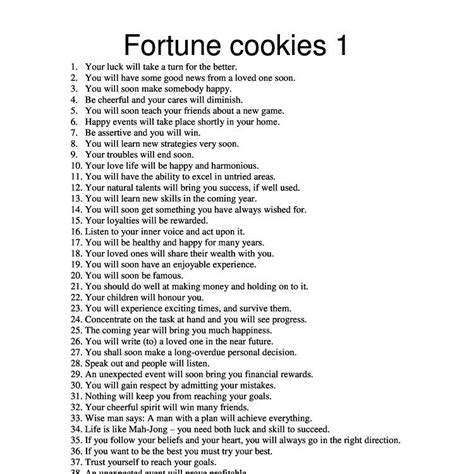 Fortune cookies 1 | Pearltrees | Fortune quotes, Fortune cookie quotes, Fortune cookie messages