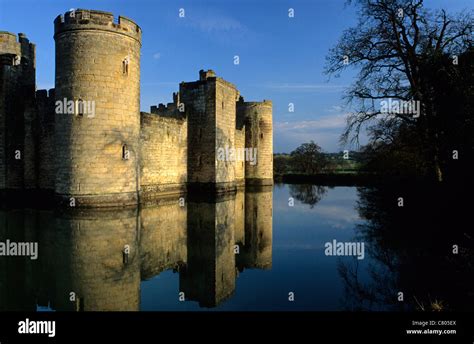 England, Kent, Bodiam Castle Stock Photo - Alamy