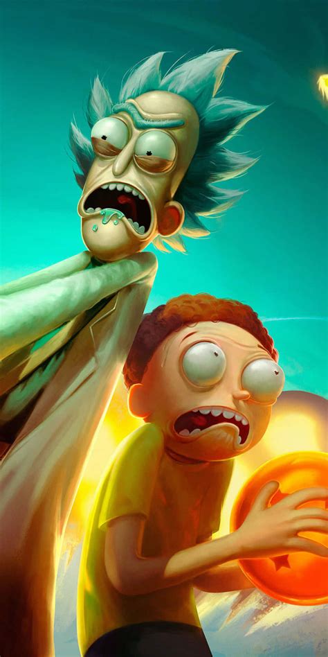 Download 3d Rick And Morty Fan Art Portrait Wallpaper | Wallpapers.com