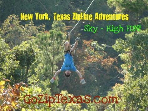 New York, Texas ZipLine Adventures BEST ADVENTURE TOUR in TEXAS ...